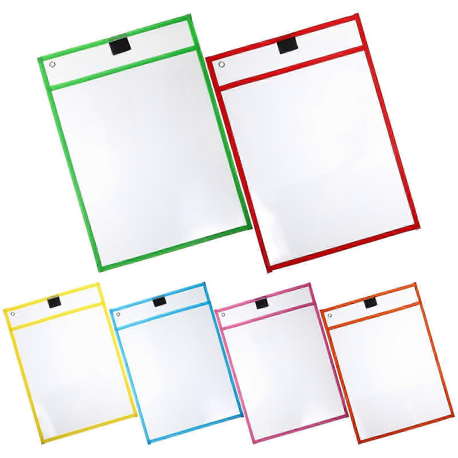 Clear File Protector Sheet Protector for Document Use 12Pcs Set