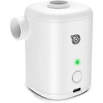 Elektrische Luftpumpe 4000mAh, wiederaufladbare Akku-Luftpumpe für aufblasbare Luftmatratzen, tragbare Luftpumpe mit 4 Luftdüsen 26-27