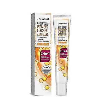 Jaysuing Lip Care Cream met vitamine C en hyaluronzuur - Vermindert pigmentvlekken, hydrateert en verzacht lippen en huid.