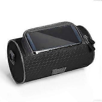Applicable Large Capacity Bicycle Bags Touch Screen Handlebar Front Tube Waterproof Phone Bag for Scooter Pack Shoulder Bag Multi-purpose