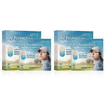 UV-Blocking Golf Eye Masks, Hydrogel Gel Eye Pads for Outdoor Sports & Sun Protection