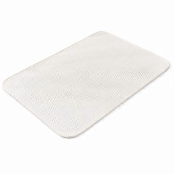 Breathable Ice Silk Cooling Mat for Dogs and Cats, White