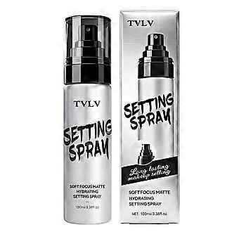 Matte Hydrating Setting Spray, Sweatproof Waterproof Makeup Mist, Oil Control Quick Form Film Long Wear Cosmetic Spray