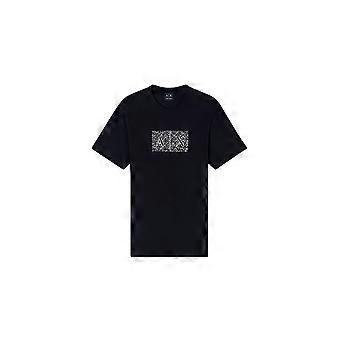 T shirt Armani Exchange Rise Homme Noir