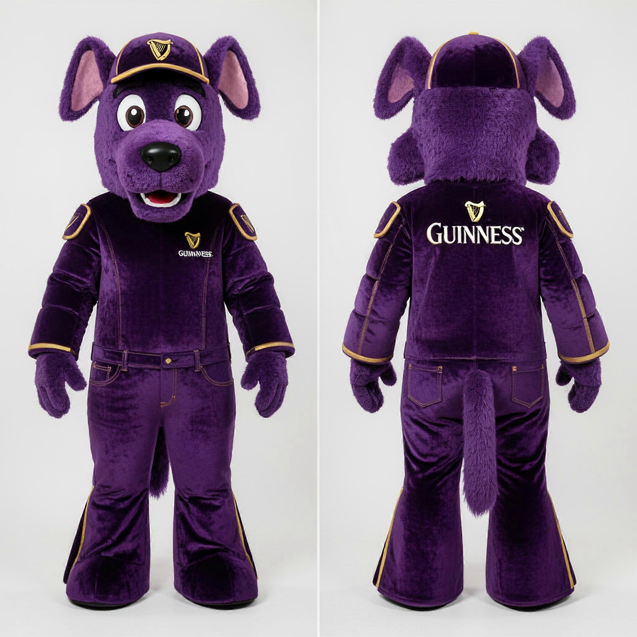 MASTICOT Deep Purple Velvety Guinness Mascot