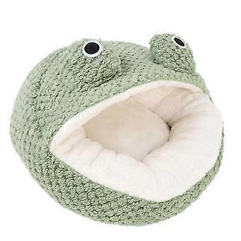 Pet Sofa Bed Cute   Shaped Warm Soft Comfortable Relaxing Resting Washable Cat Couch Bed for All Seasons