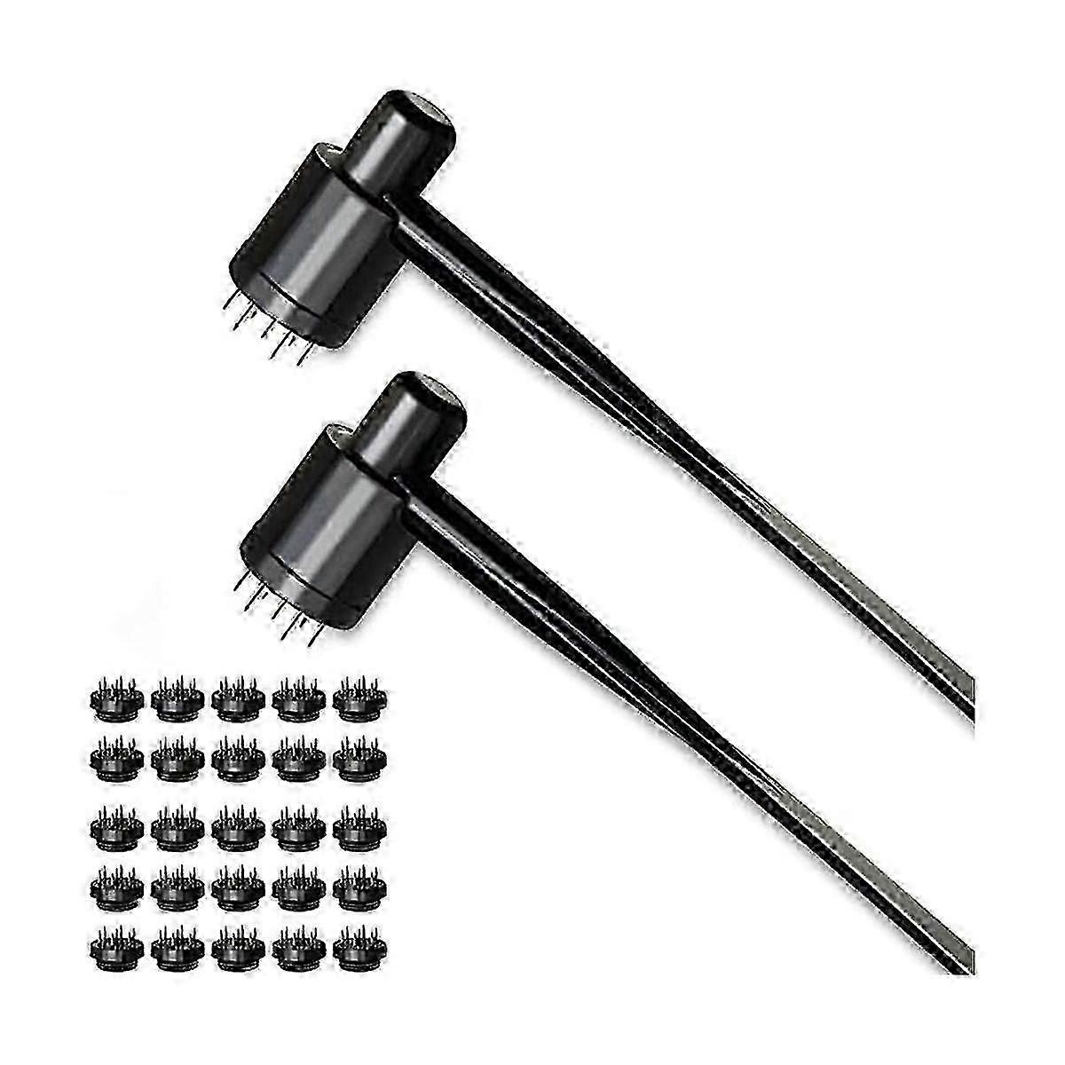 7 Star Needle & Dermal Hammer Set, 2 Boxes with 26pcs
