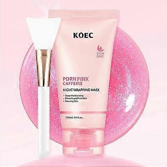 Maschera di avvolgimento notturno al collagene, maschera al collagene, maschera al collagene per il viso durante la notte, maschera per il viso peel off avvolgente al collagene, maschera da notte al collagene per r