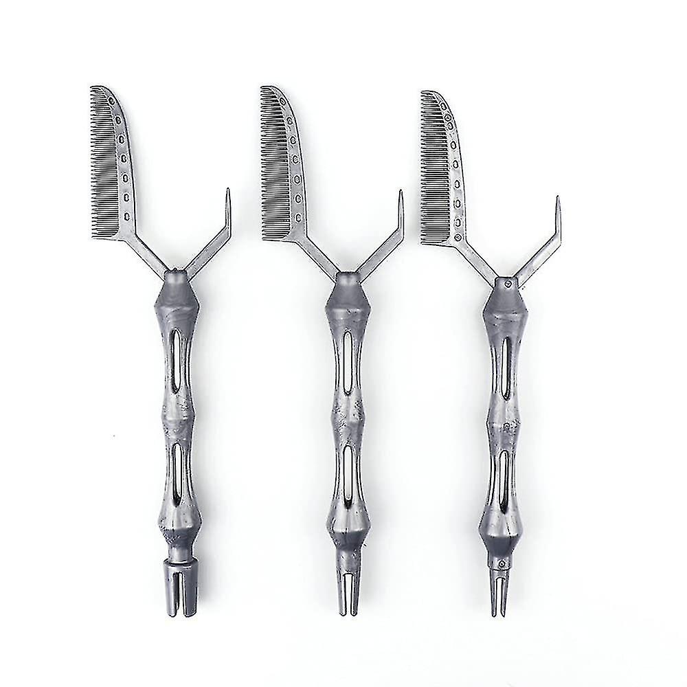 Long Tail Hair Dyeing Brushes,curl Positioning Perm Comb,beauty Styling Tools