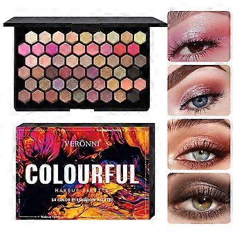 VERONNI Eyeshadow Palette - Matte Shimmer Colors Create Bold Stage Makeup Looks