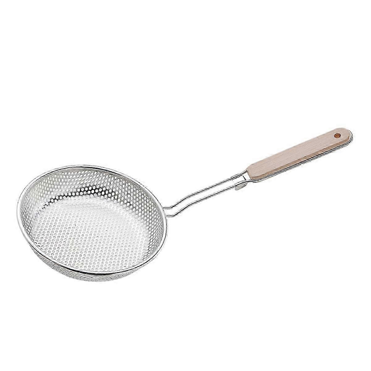 Cool Grip Stainless Steel Strainer Spoon