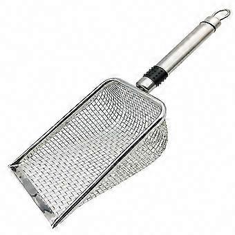 Reliable Household Pet Waste Cleanup - Stainless Steel Cat Litter Scoop for Cats & Kittens