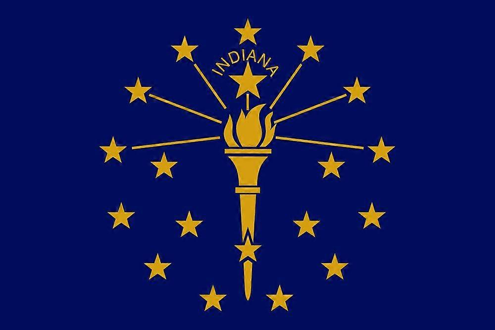Indiana statsflag Zy0638