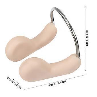 Swimming Nose Clip Tpr Nose Protector for Adults 4Pcs Underwater Gear