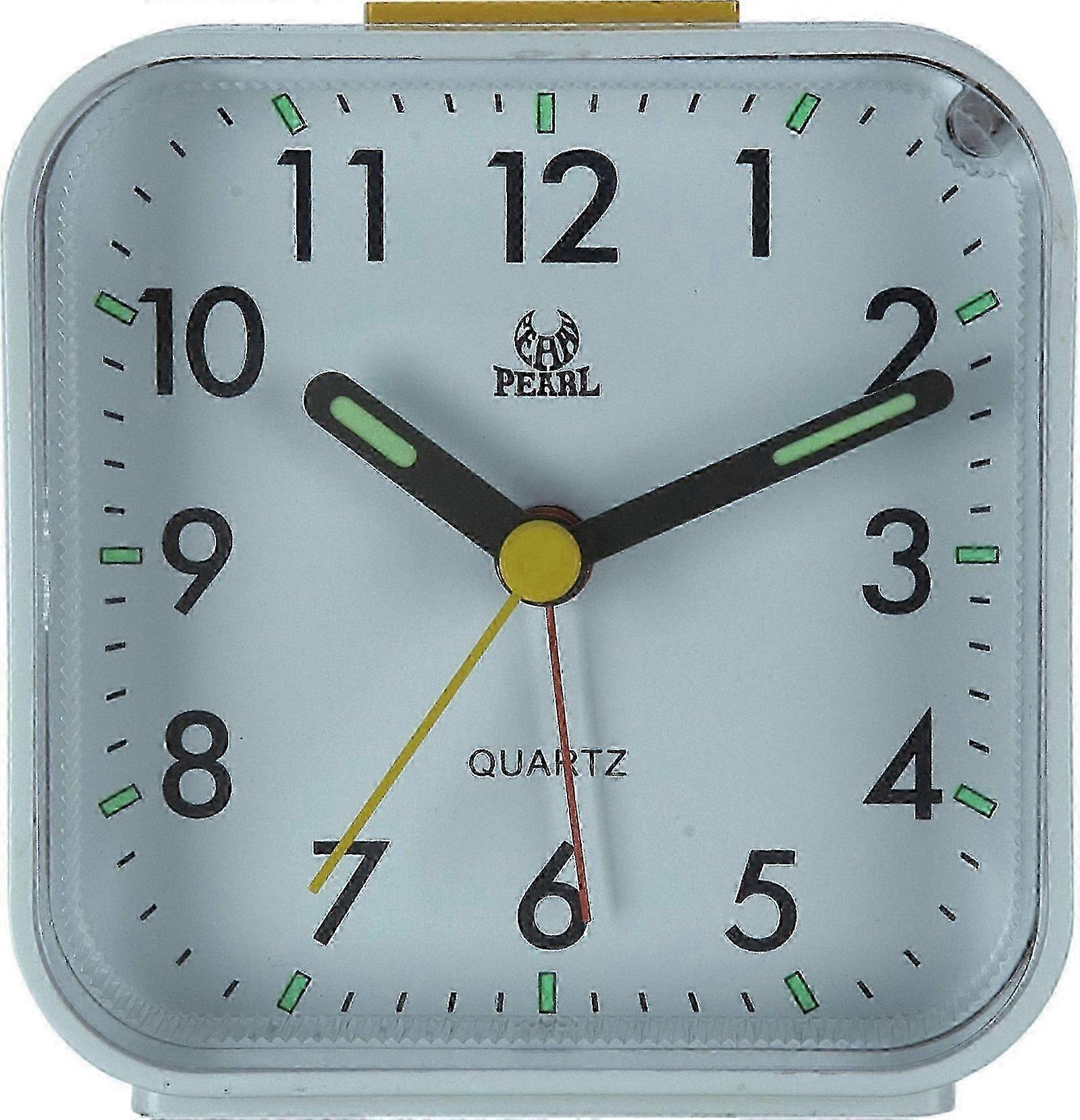 Silent Analog Alarm Clock Small With Night Light Snooze Function 26-27