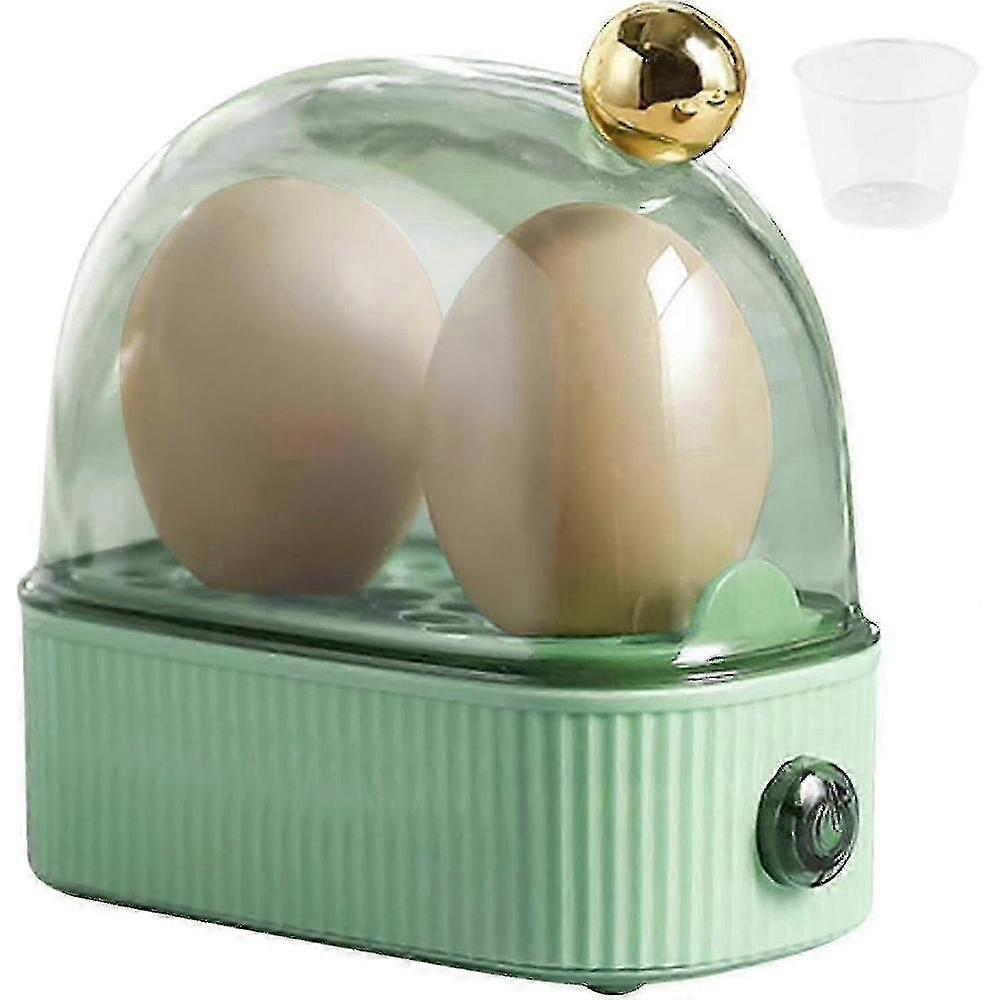 Compact Electric Egg Cooker, 2 Eggs, Boils Soft, Medium, Hard Boiled Eggs