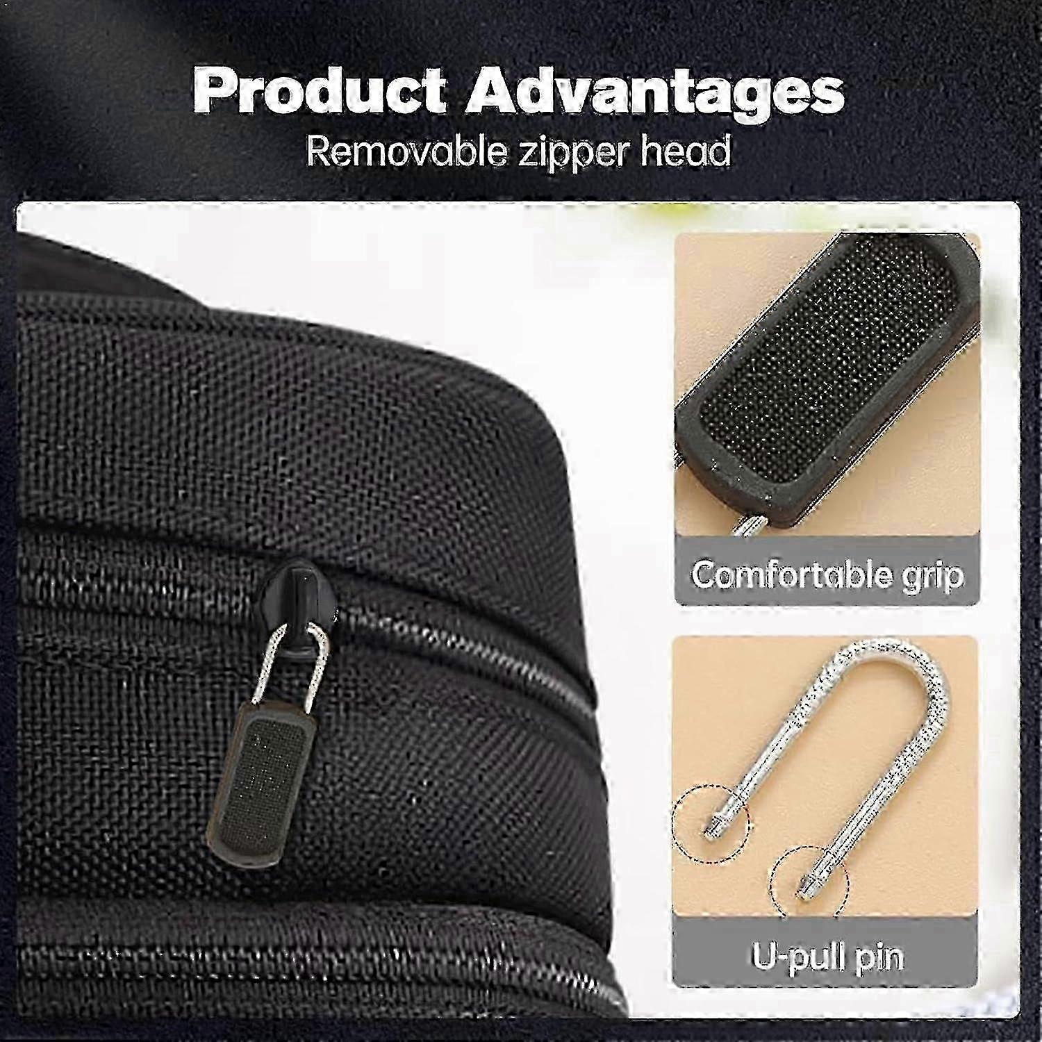Rubber Detachable Zipper Pulls