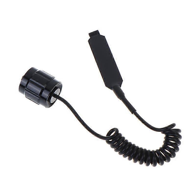 Remote Pressure Button Switch Case Controller Flashlight Switch Fit For 501B Led Torch Flashlight