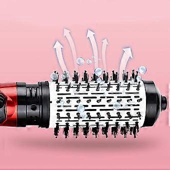 3 in 1 Hot Air Brush Hair Dryer and Styler with 2Way Rotating Barrel for Versatile Hairstyles