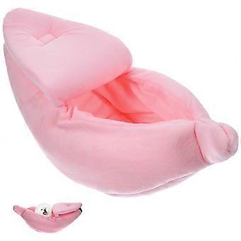 Warm Sleep Pink Hedgehog Beds Pet Sleeping Bed for Small Pets 3Pcs