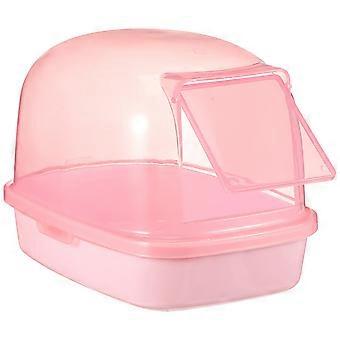 Hamster Sand Bath Box Plastic Bath Toilet for Small Pets