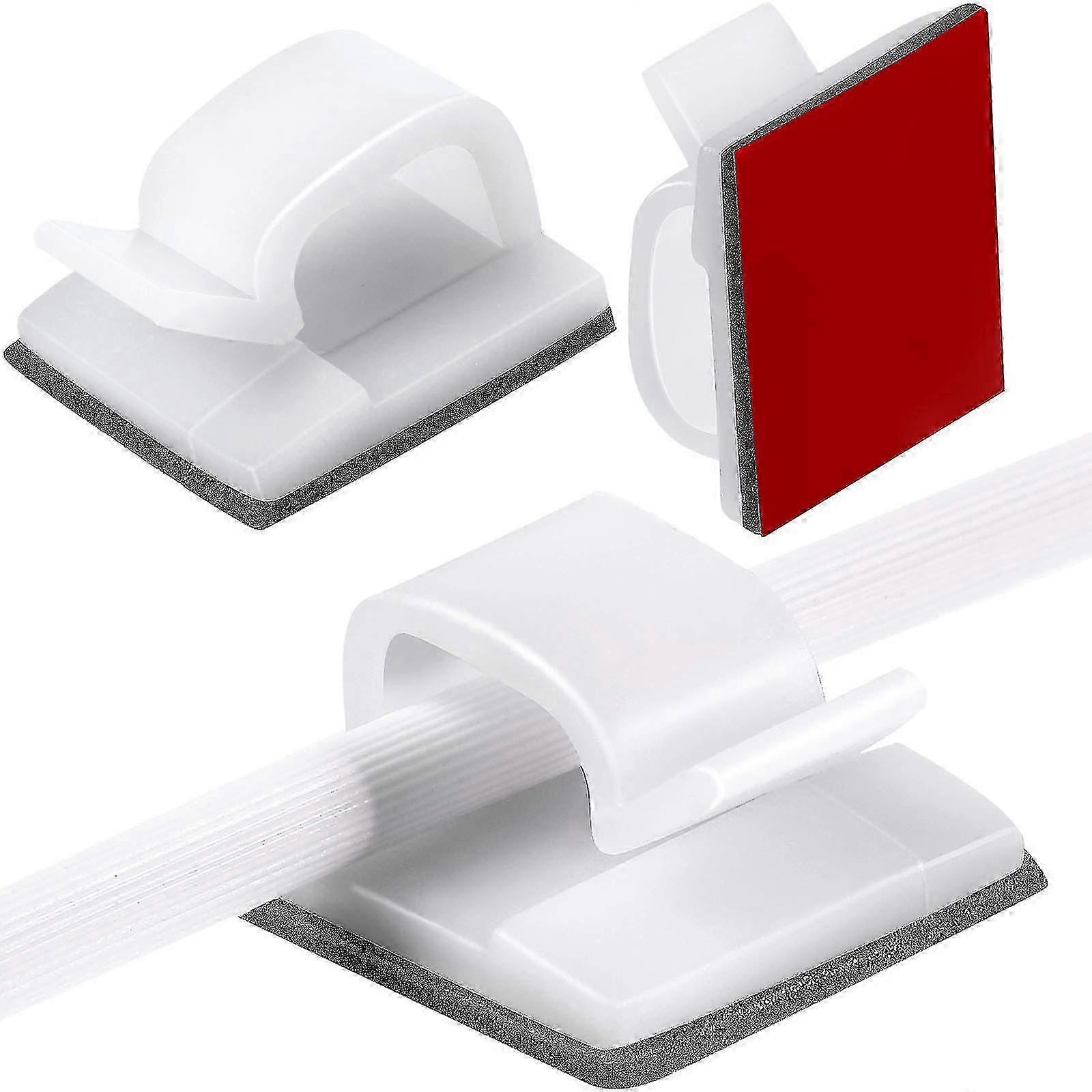 60-Pc Flexible Outdoor Adhesive Cable Clips