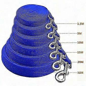 15m - 30m Extra long Pet Dog Training Lead Strong Leash for Walking and Recall_HP