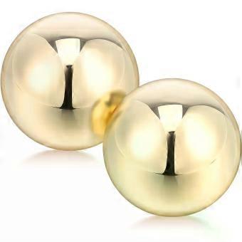 2pcs Solid Brass Hand Exercise Balls, 1.5 Inch Smooth Round Massage