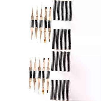 minkissy 10pcs Nail Art Liner Pens for Manicure Drawing and Coloring DIY Nail Art Tools for Salon Use for Decoration and Manicure