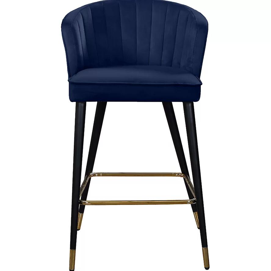 Indoor Barhocker Bar Counter Hocker (2er Set) mit Farbe für Marineblau