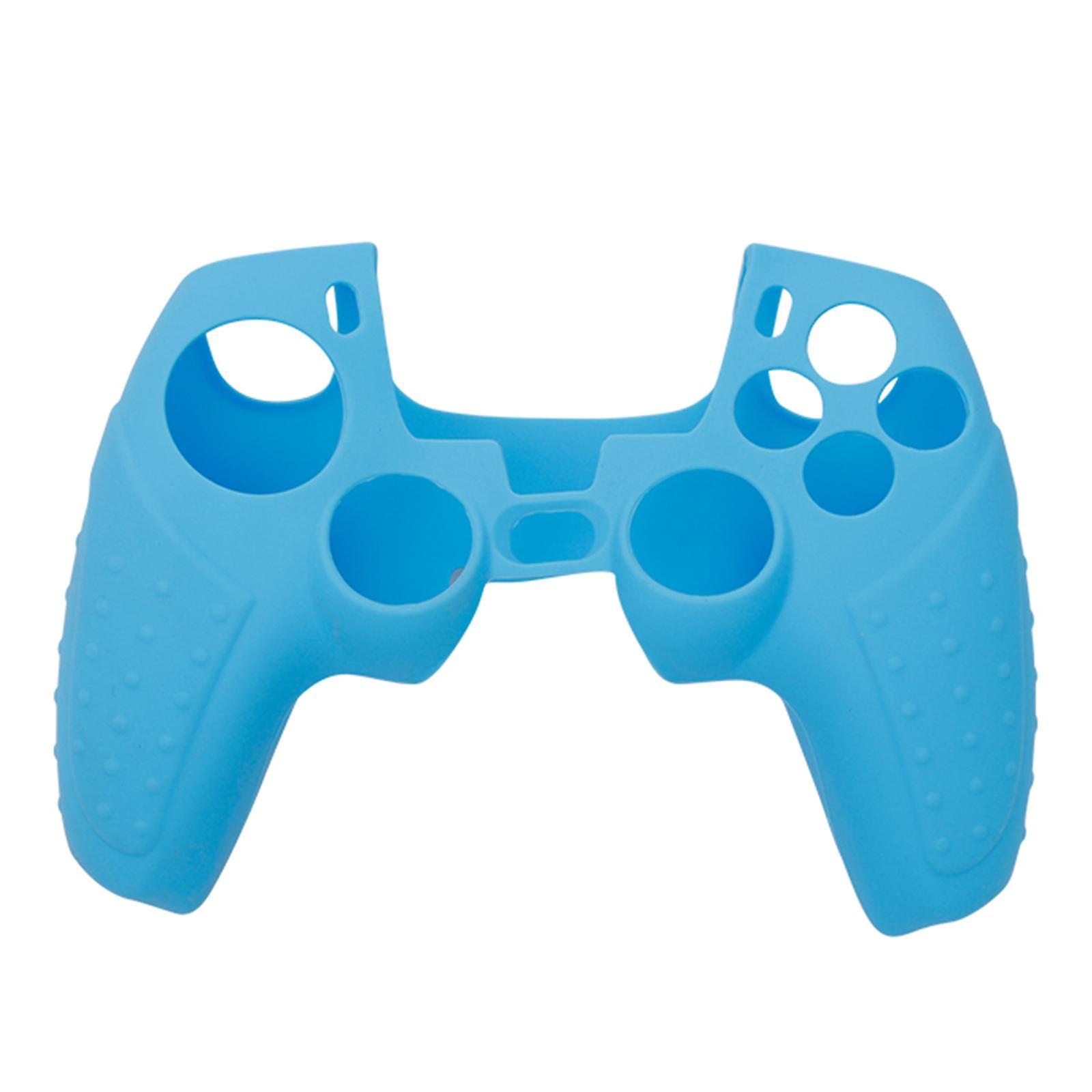 Non-slip Silicone Protective Case Cover for PS5 Controller Blue