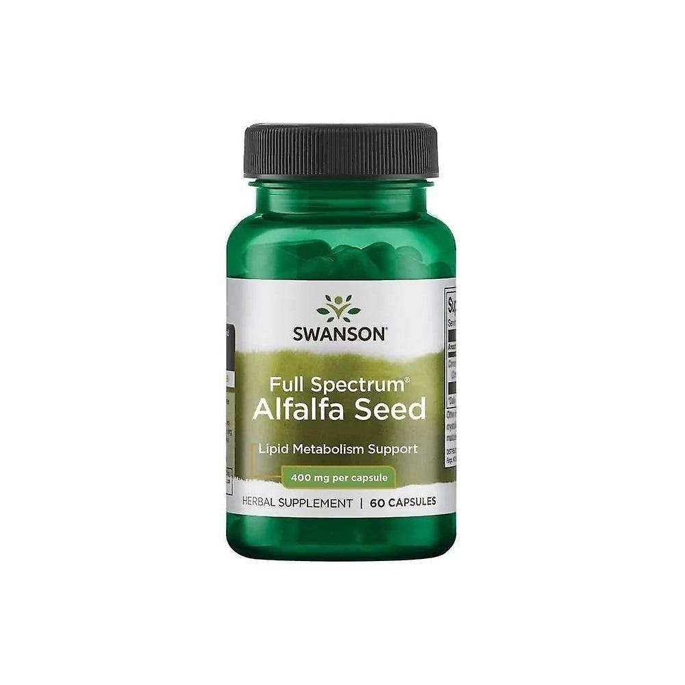 Swanson Full Spectrum Alfalfa Seed 400 MG BI7497