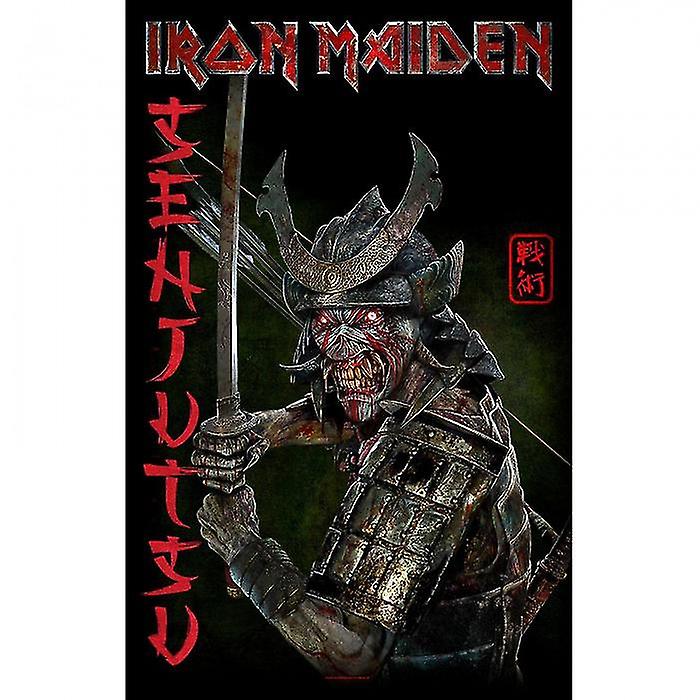 Iron Maiden Senjutsu Album Textile Poster