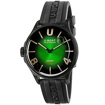 Darkmoon 9503 Schweizer Quarz Analoge Herrenuhr mit 9503 Silikonarmband