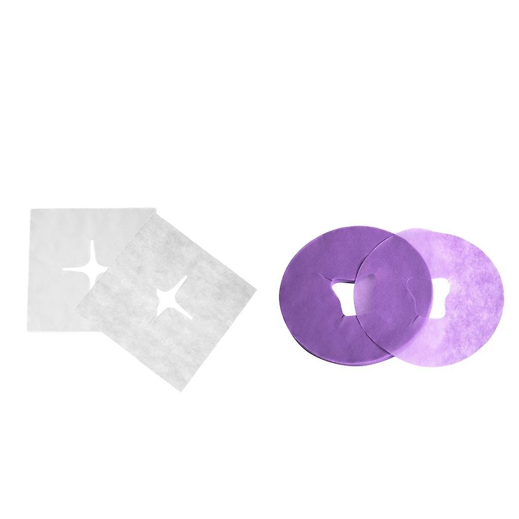 200 Packs/Set Disposable Face Hole Bed Table Cover Headrest Massage Accs