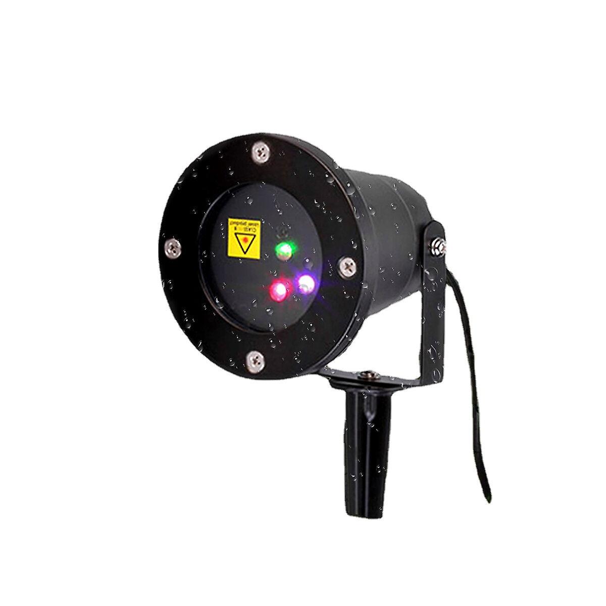 Outdoor Christmas Rgb Laser Projector Lights - Moving Landscape Stage Lamp For Parties