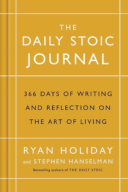 The Daily Stoic Journal by Stephen Hanselman Paperback Book