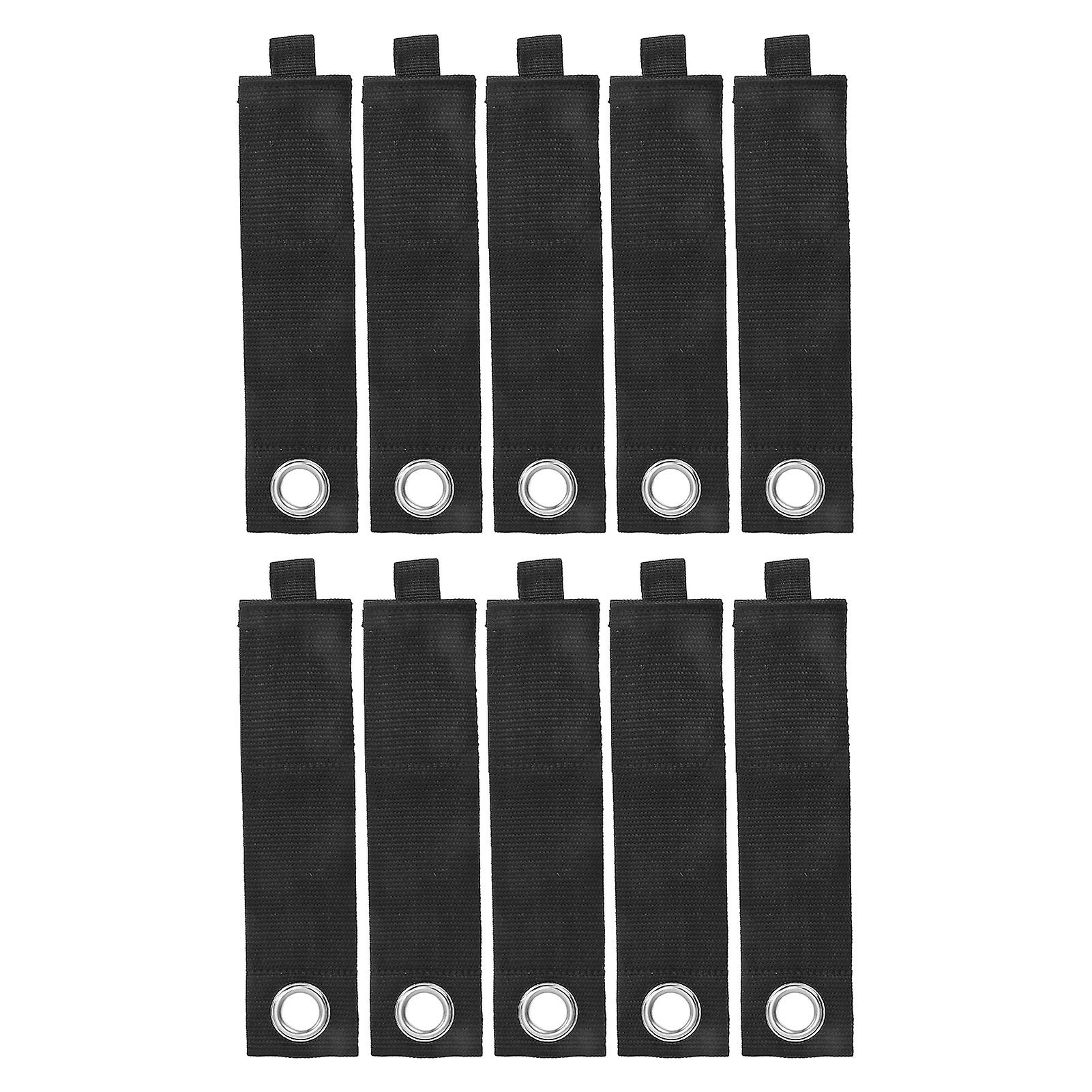 10 Pcs Storage Straps Hook Loop Extension Cord Storage Holder Organizer Wrap Keeper New