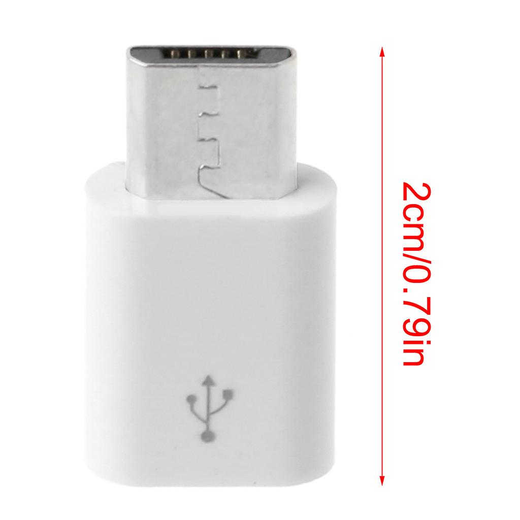 1PC Mini USB 3.1 C Buchse auf USB Stecker Adapter Typ C auf Micro USB Konverter