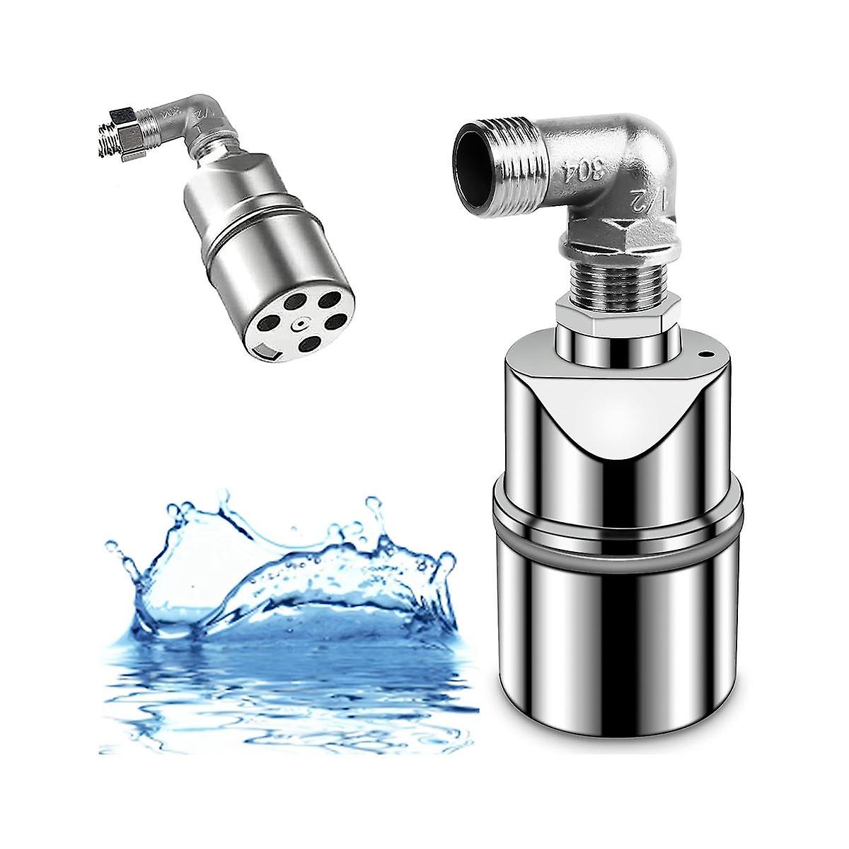 Stainless Steel Water Level Control Float Valve for Tank, 3/4 Inch Float Ball Valve, Suitable for W