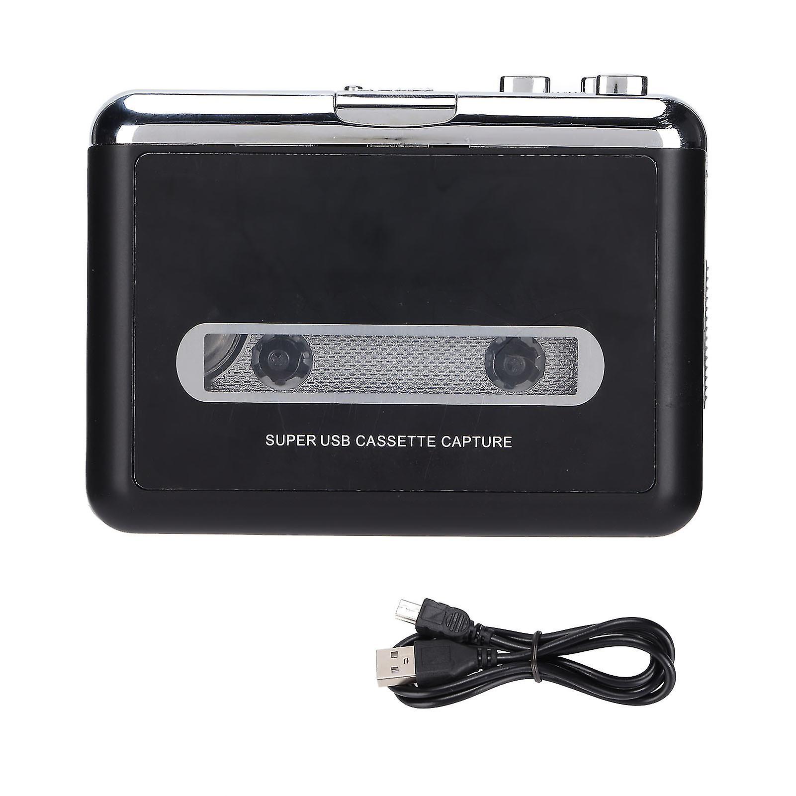 Tape to MP3 Converter Portable Old Cassette to MP3 Converter with Auto Reverse for Windows 2000