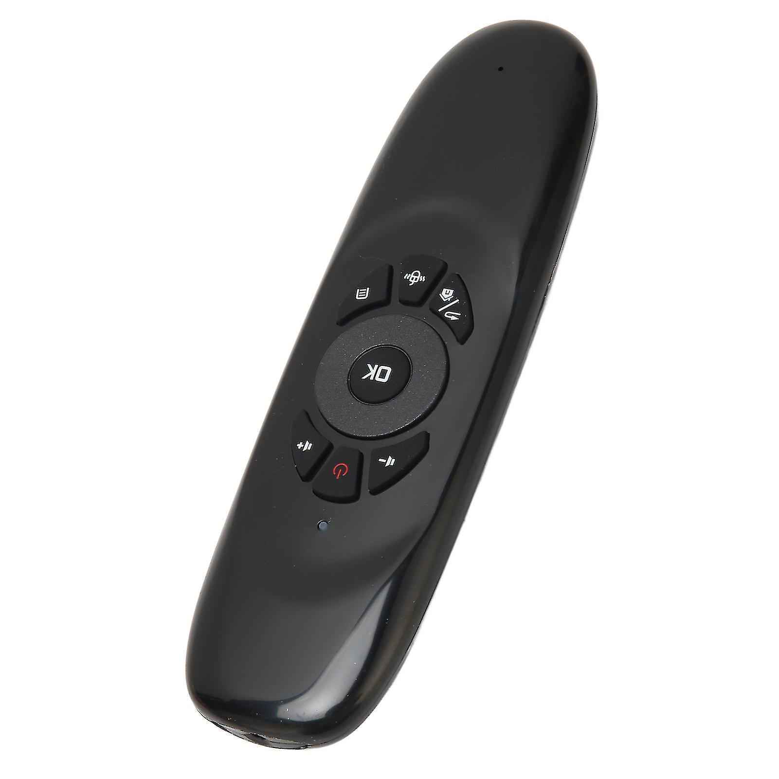 Air Remote Control USB Receiver 3 Axle Sensor Full QWERTY Plug and Play Remote Control Mouse for TV PC Media Player 