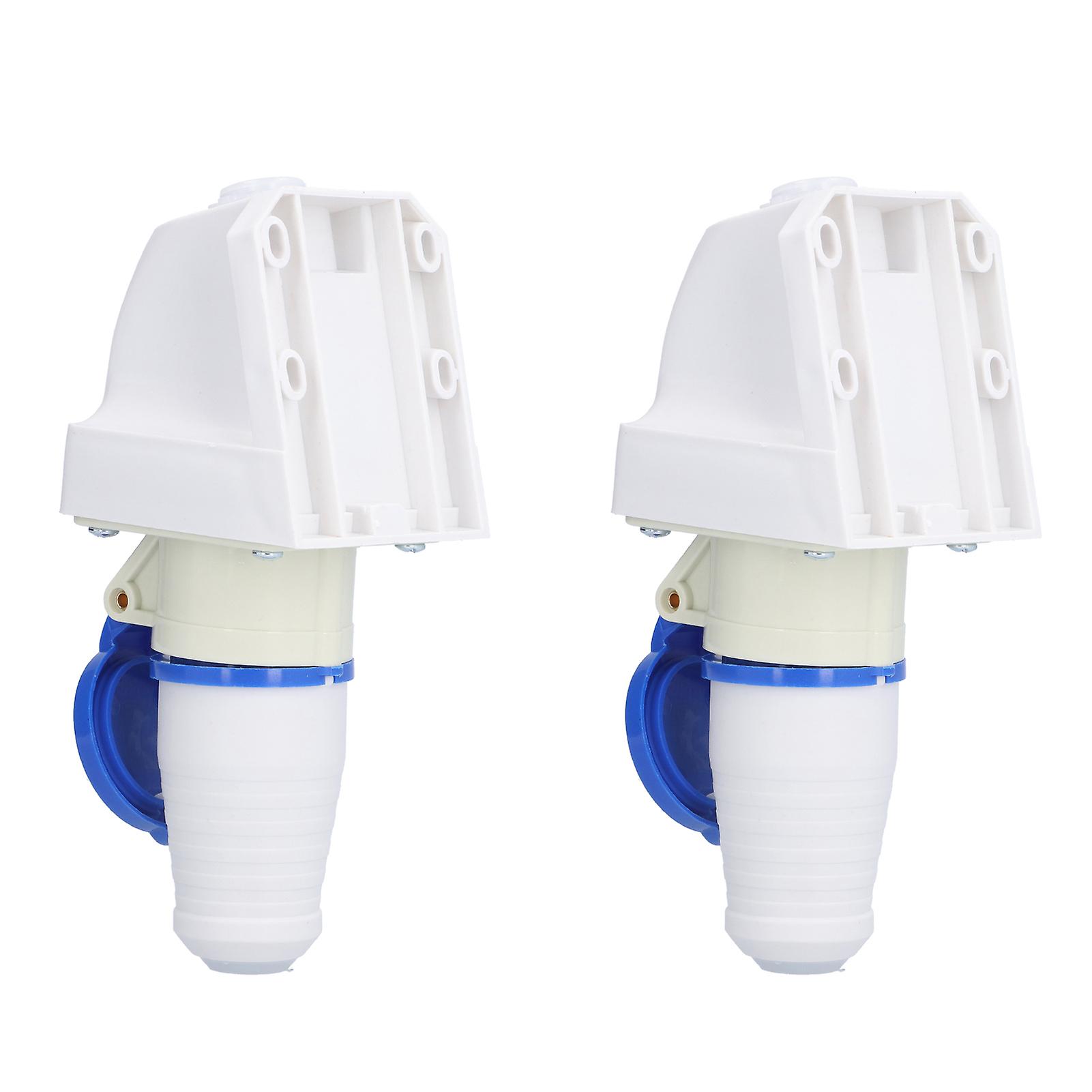 2 Set Industrial Plug Socket 3 Pin Circular Power Connector Accessories 220250V 16A 2P+E