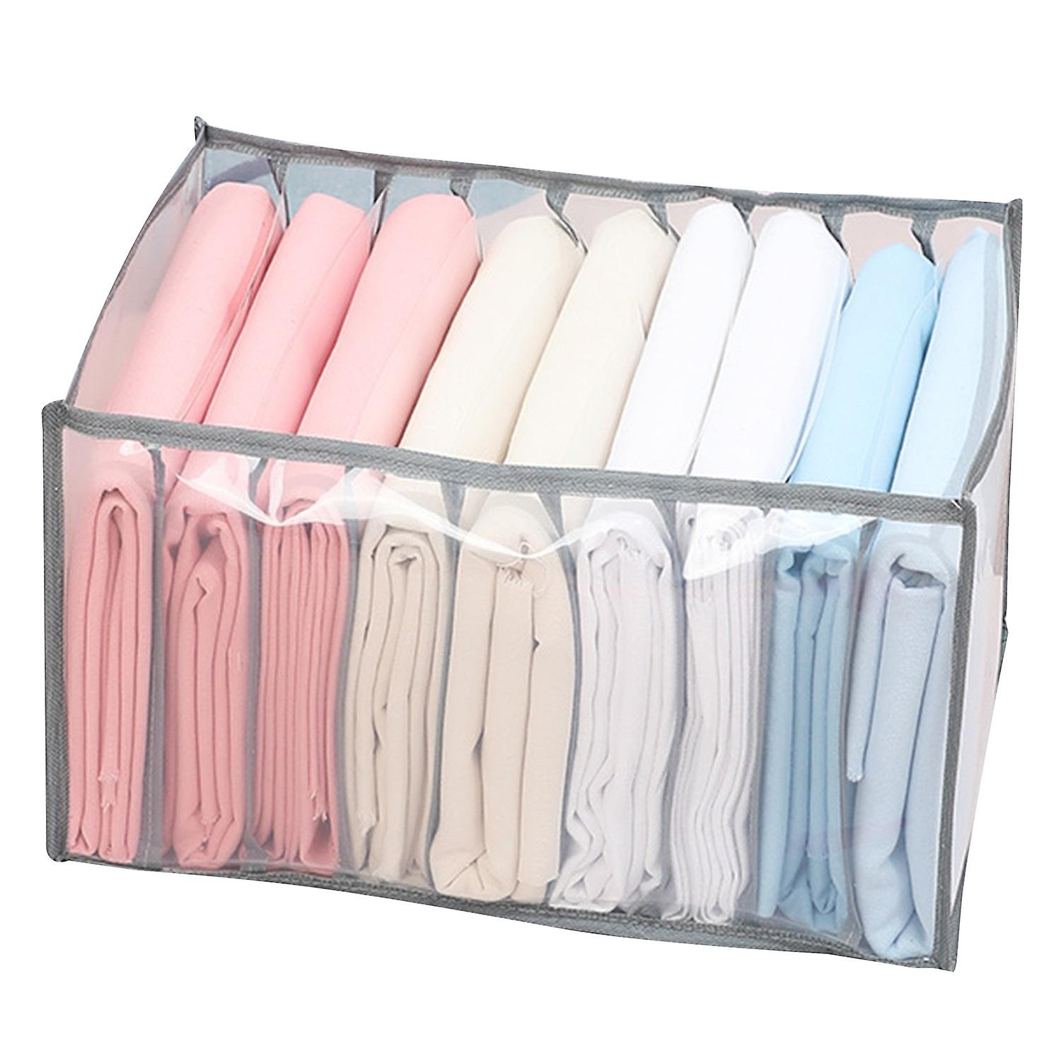 Storage Box Large Capacity Convenient Multi-grid Versatile Divided Clothes Storage Box