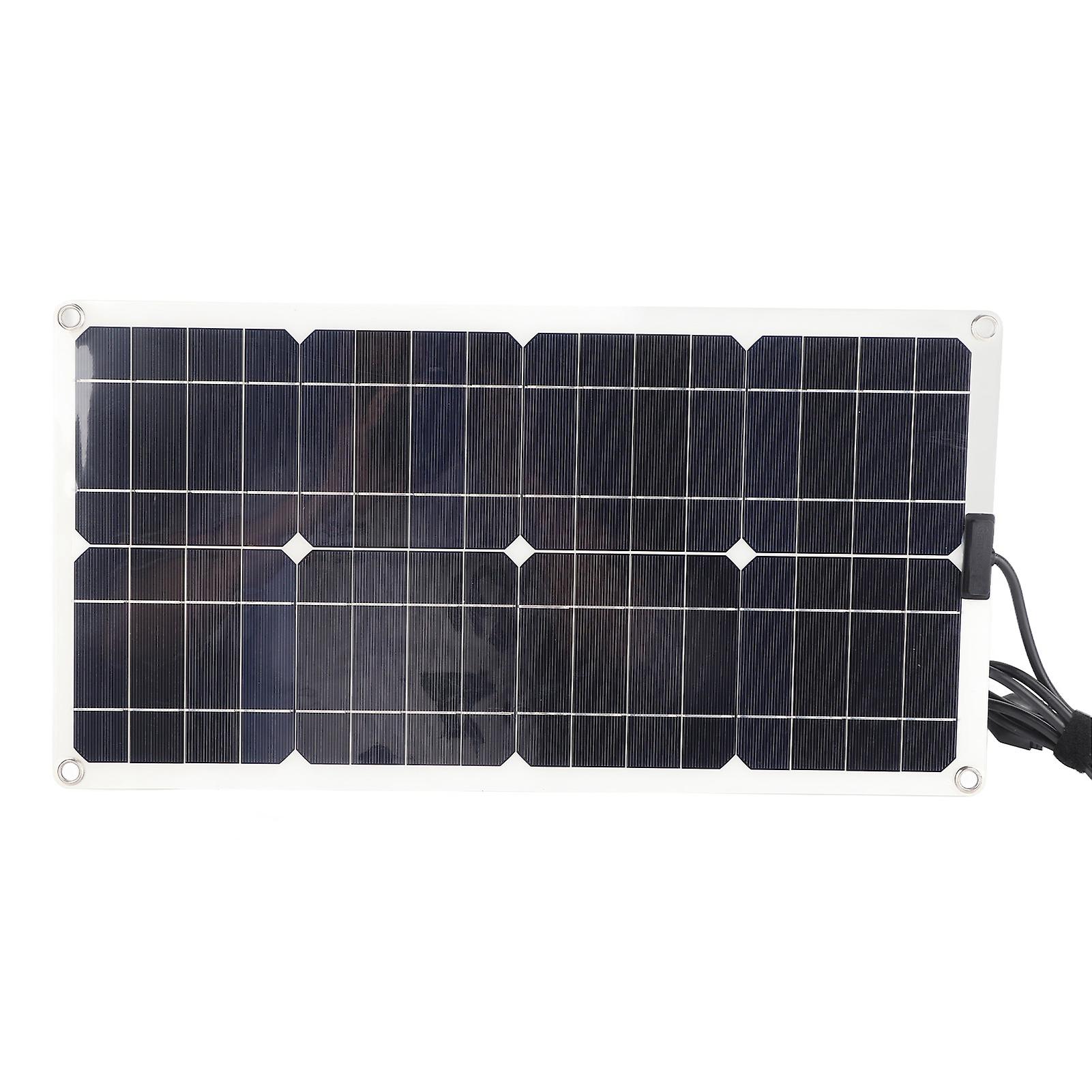 100W Waterproof Solar Panel Charger with XT60 DC Connector 54.2x28.2cm