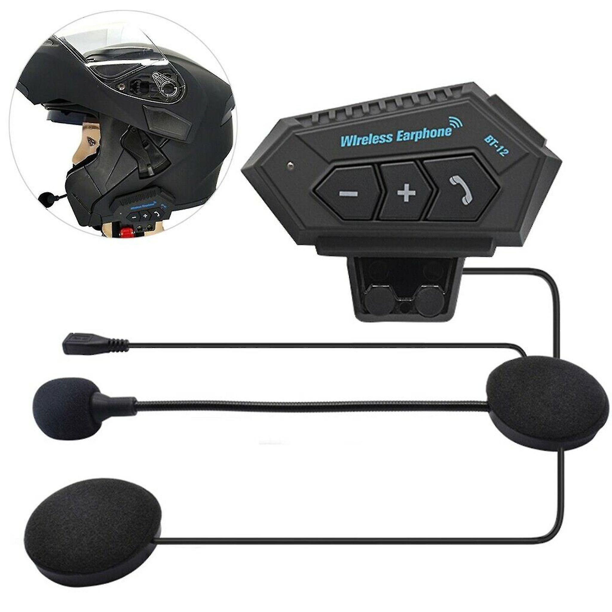 Casque de moto Casque Bluetooth Casque Intercom Intercom