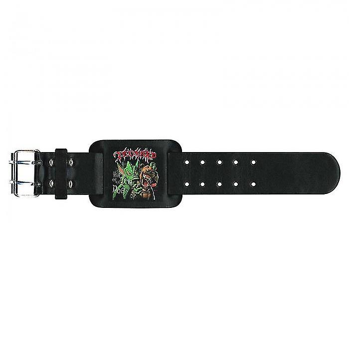 Tankardの犬の革革のリストの革紐の男女兼用の大人の毛