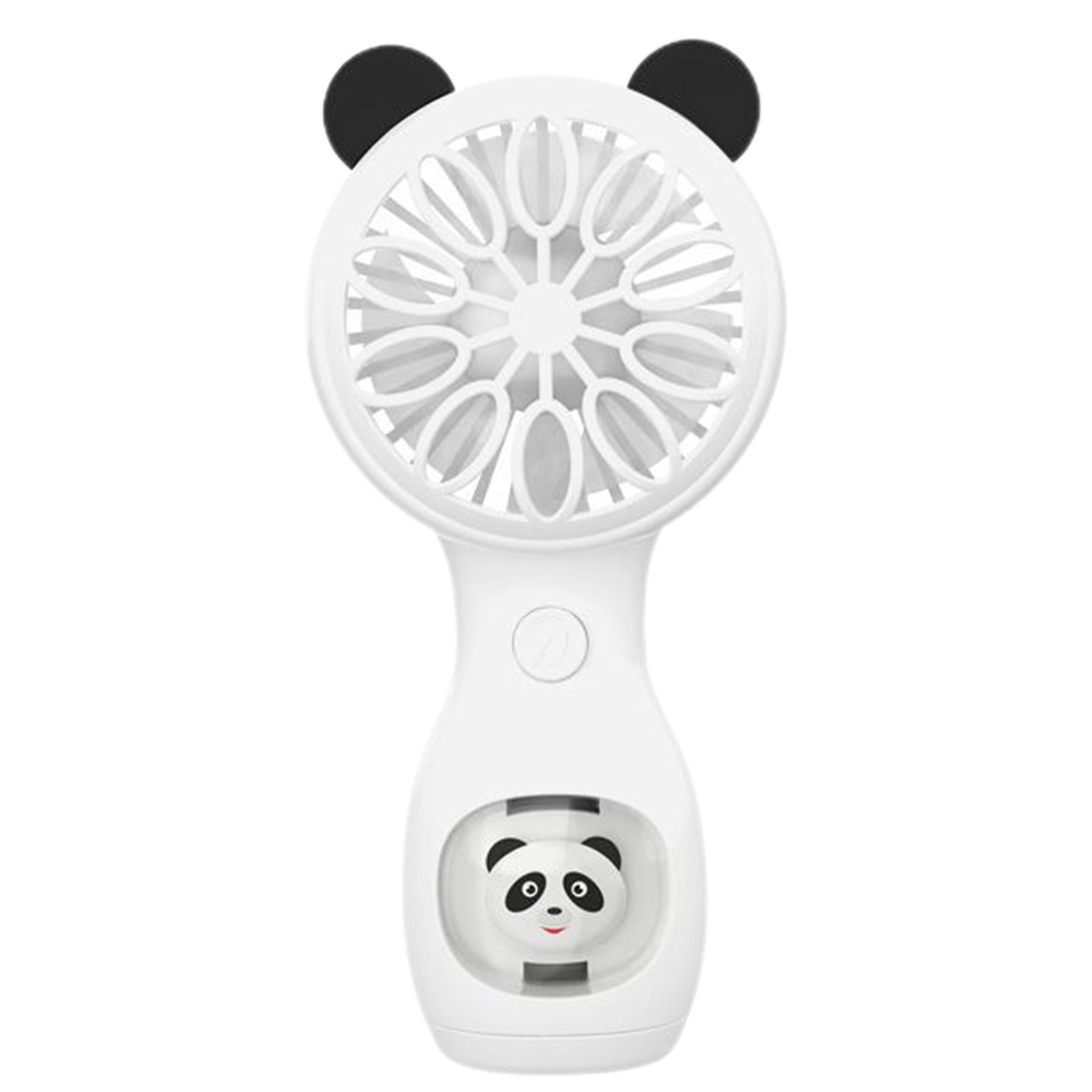 Handheld Portable Mini Fan Creative Animal Fan USB Charging Desktop Small Fan