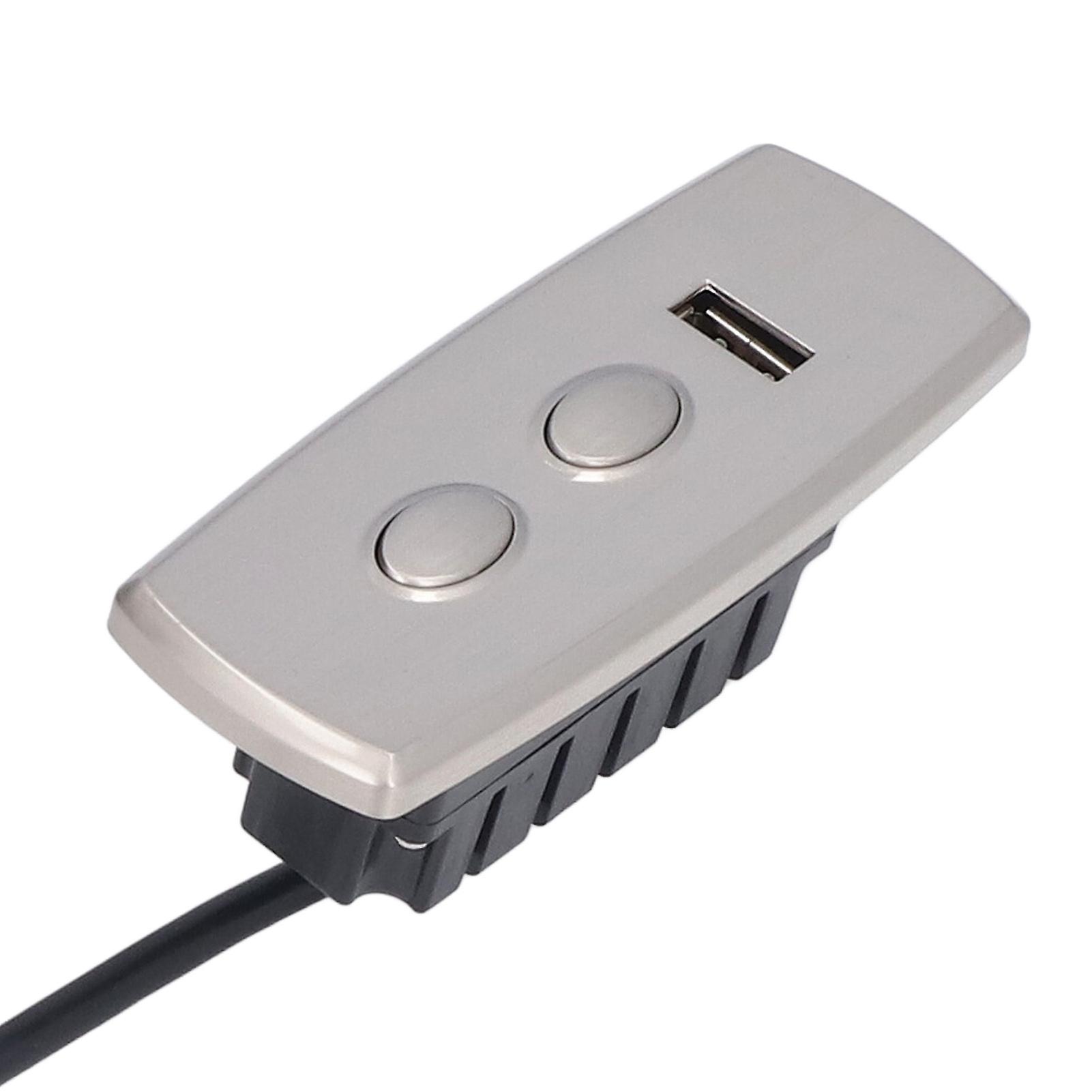Electric Sofa Controller USB Socket Straight Head 5 Pin Household Electric Sofa Lift Hand Controller US Plug 100?240V