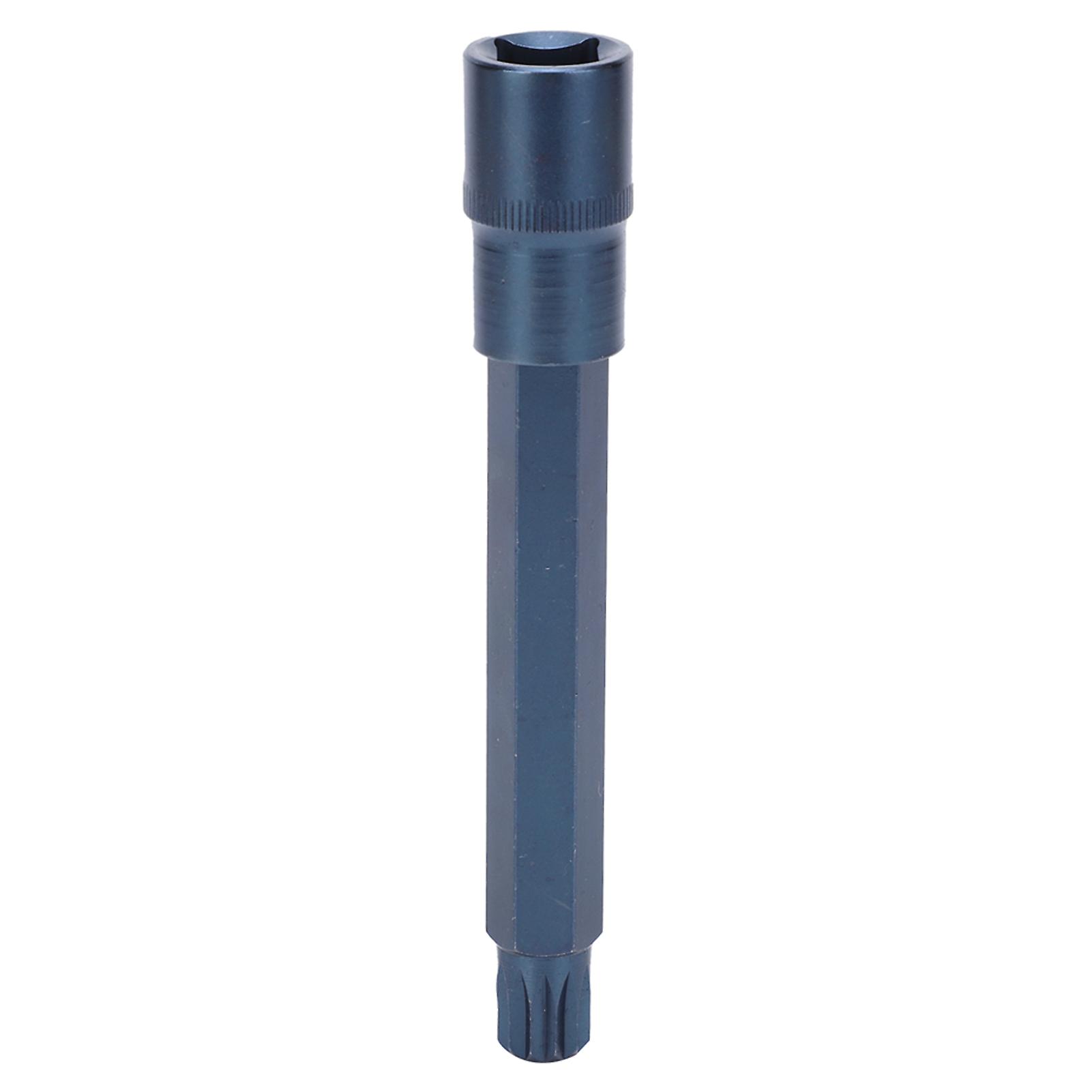 Socket Bit 12‑Side S2 Alloy Steel Electric Screwdriver Tool Hardware Blueing 1/2X150XM14